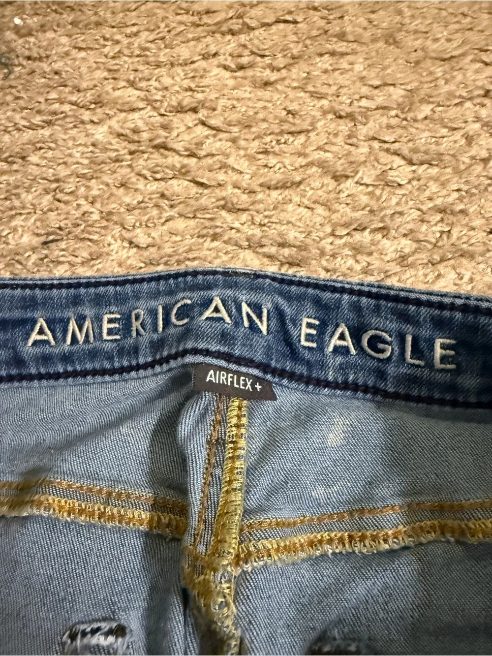 American Eagle AE Men's AirFlex+ Athletic Fit Straight Leg Jeans - 31x30